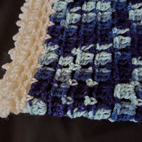 Crochet Shades of Dusk Baby Blanket/New - Picture 5 of 6